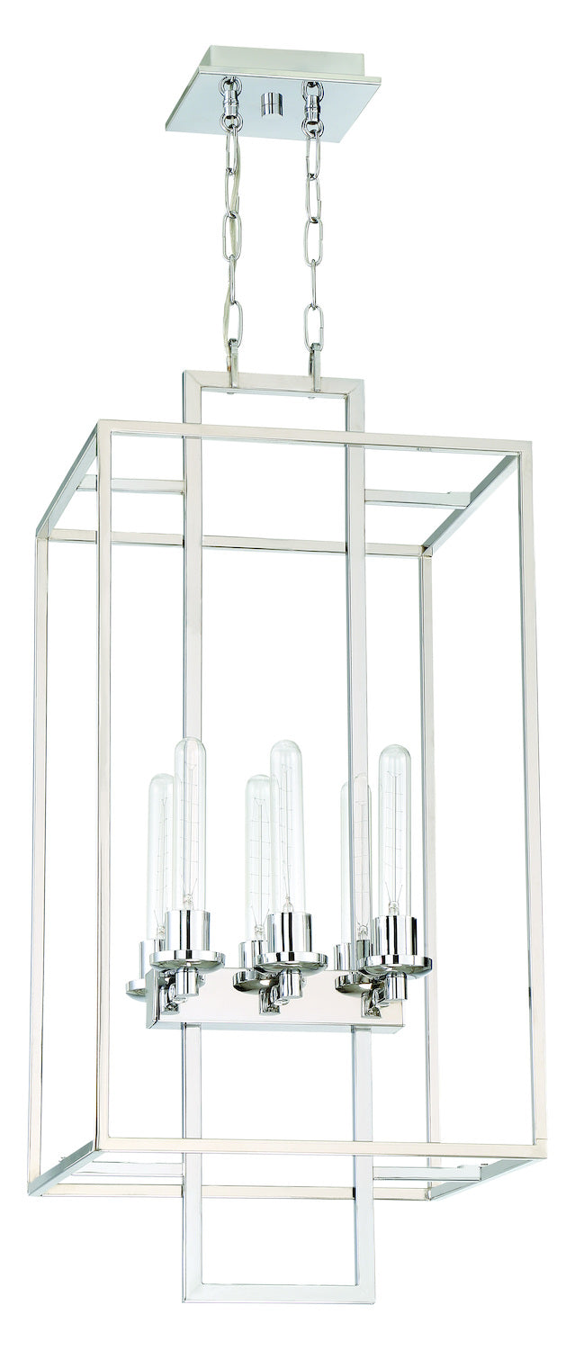 6 Light Chrome Foyer – Style: 7965890 XI56305907677