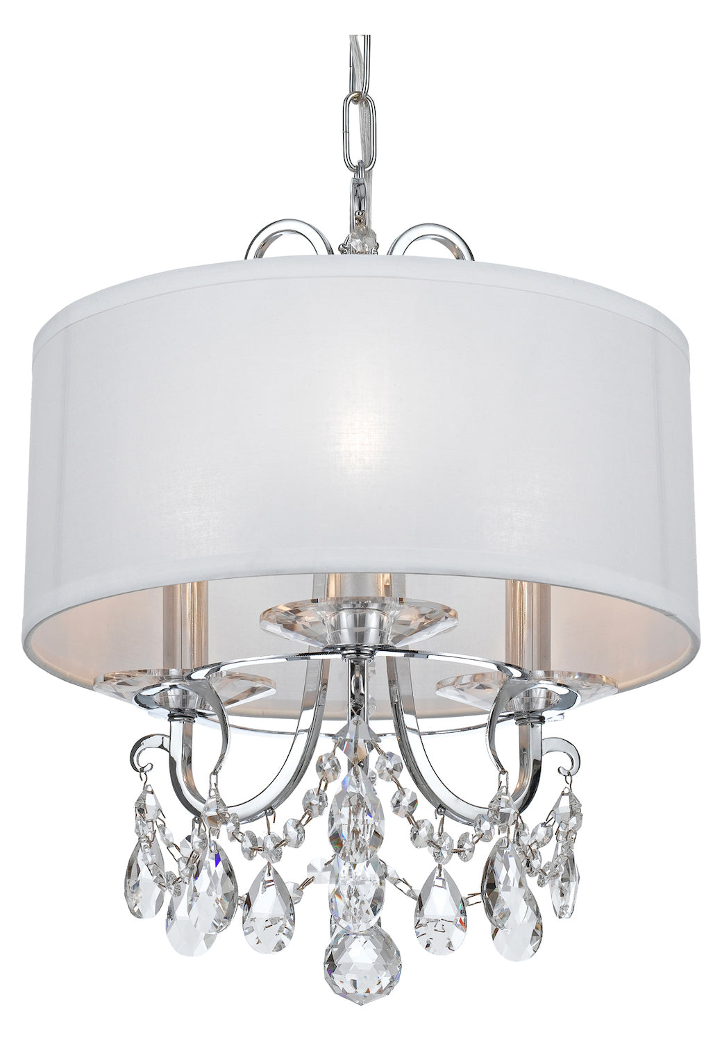 Othello 3 Light Spectra Crystal Polished Chrome Mini Chandelier – Style: 7949130 XI56305907712