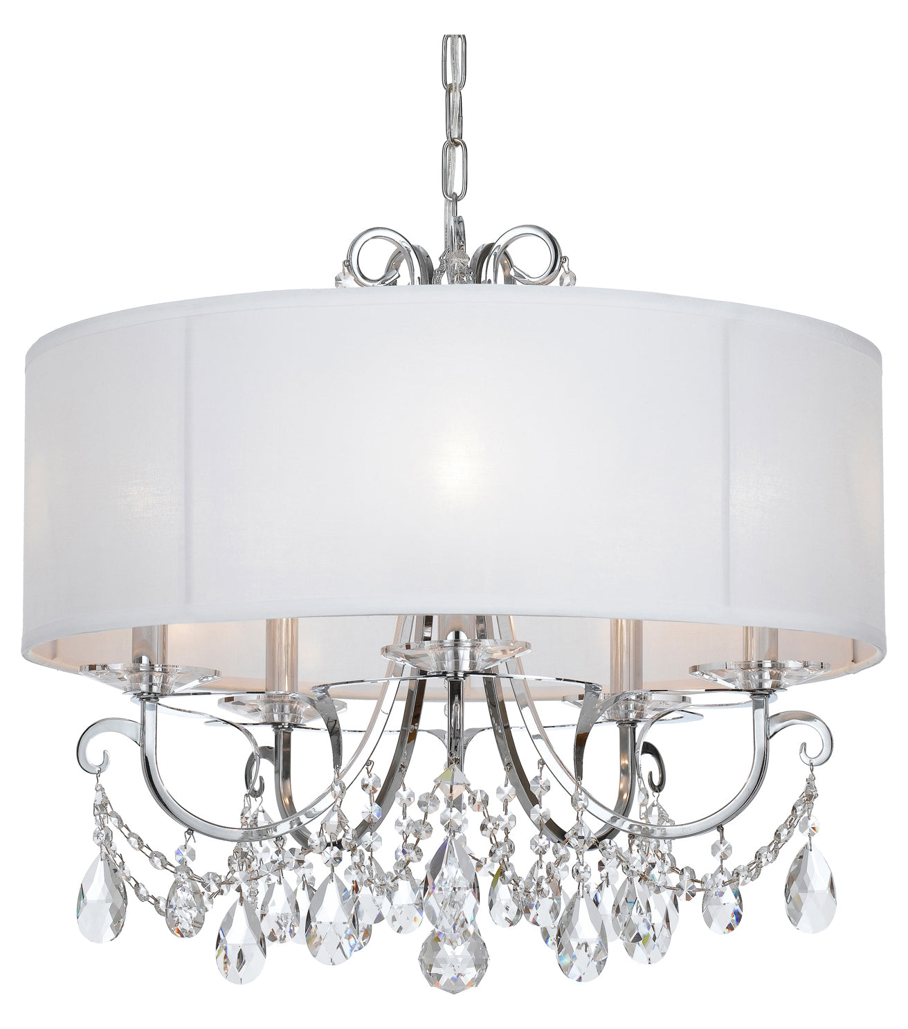 Othello 5 Light Spectra Crystal Polished Chrome Chandelier – Style: 7949134 XI56305907710